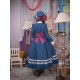 Hoshibako Works Vintage Inspired Elegant Long One Piece(Leftovers/4 Colours/Full Payment Without Shipping)